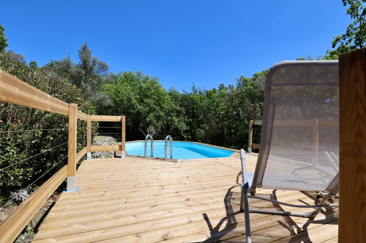 Le Mas Des Rouquets - Avec Piscine Et Jardin Anduze Zewnętrze zdjęcie